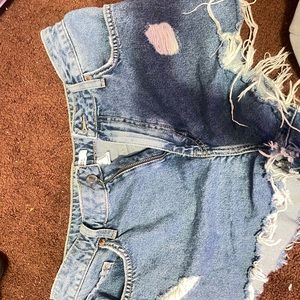 HIGH WAIST mom shorts size 29 forever 21